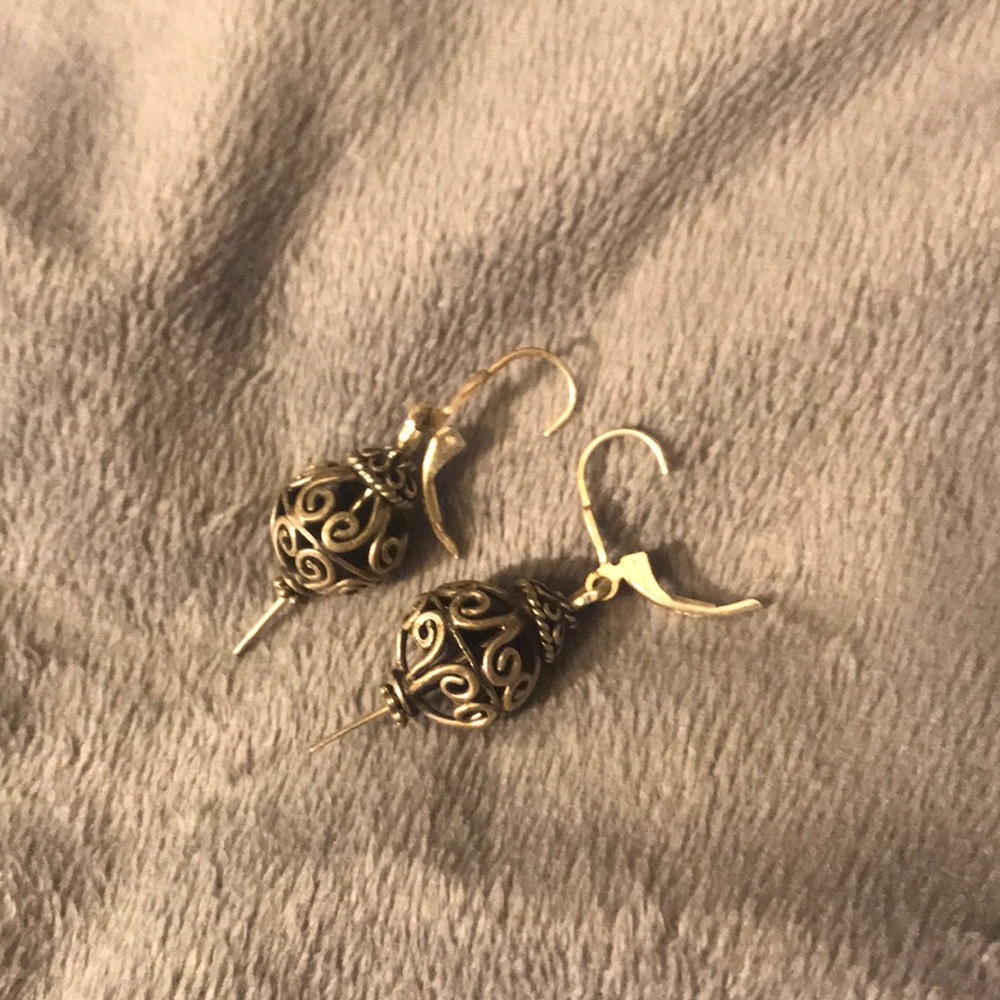 Handmade silver earrings